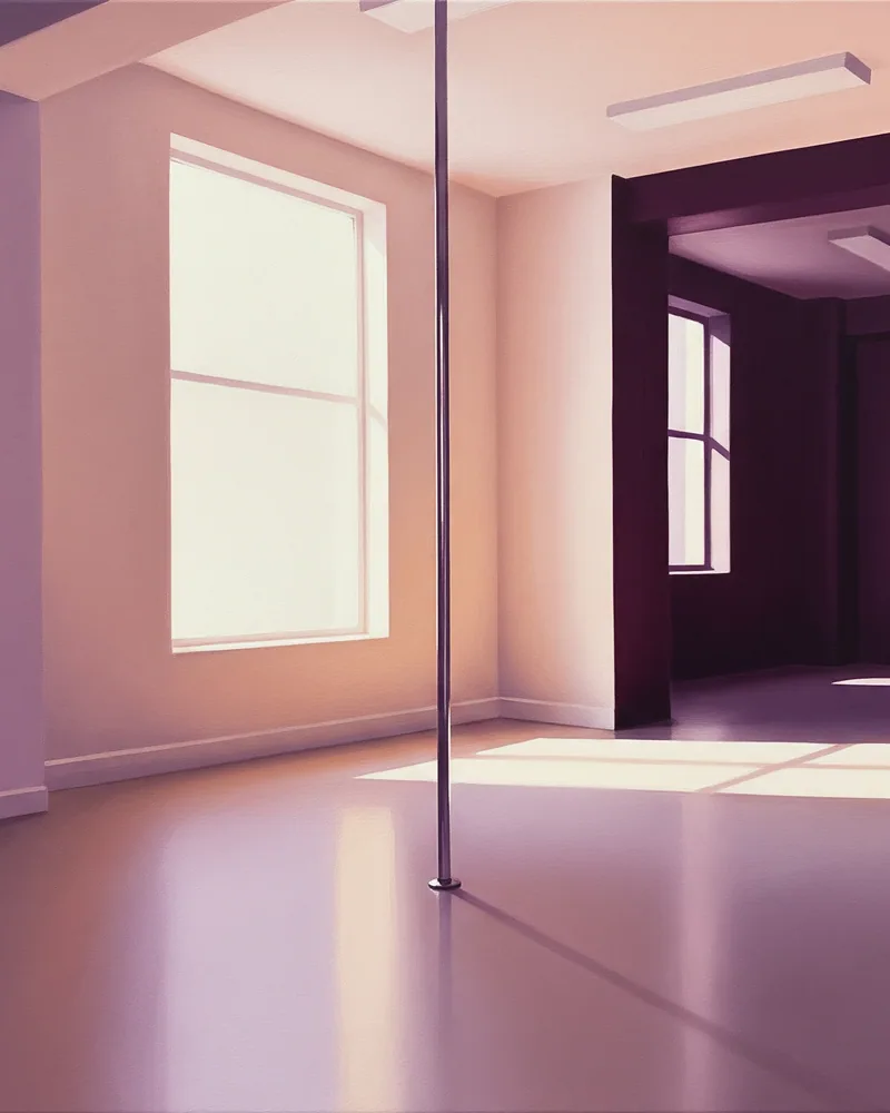 Off the Ground Pole Dance — illustration