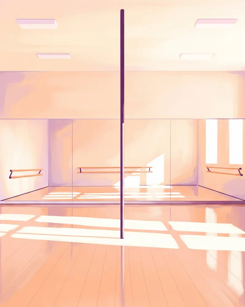 Pole Aerial Dance GFFDamian Studio — illustration