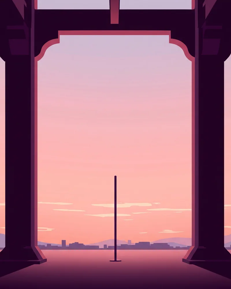 Neon Heights Pole Studio — illustration